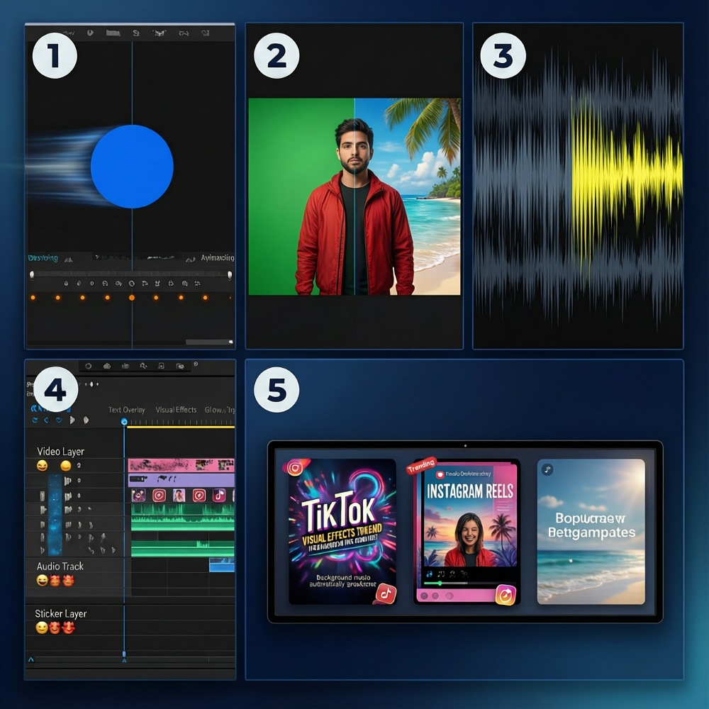 CapCut روی موبایل و کامپیوتر