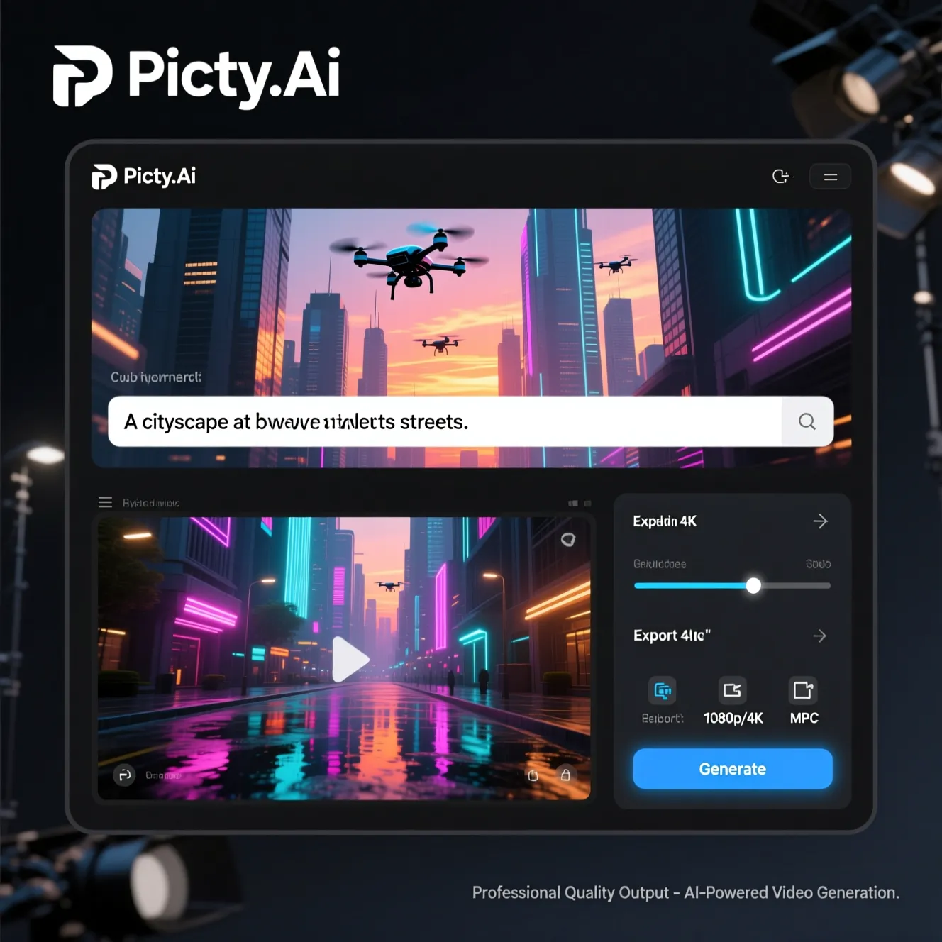 نمونه کار Pictory.ai